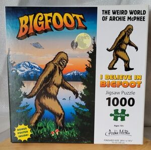 Mcphee Bigfoot 1000pc Jigsaw PuzzleWoods/Alien/Forest/Monsters